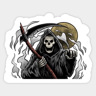 Grim Reaper Sticker